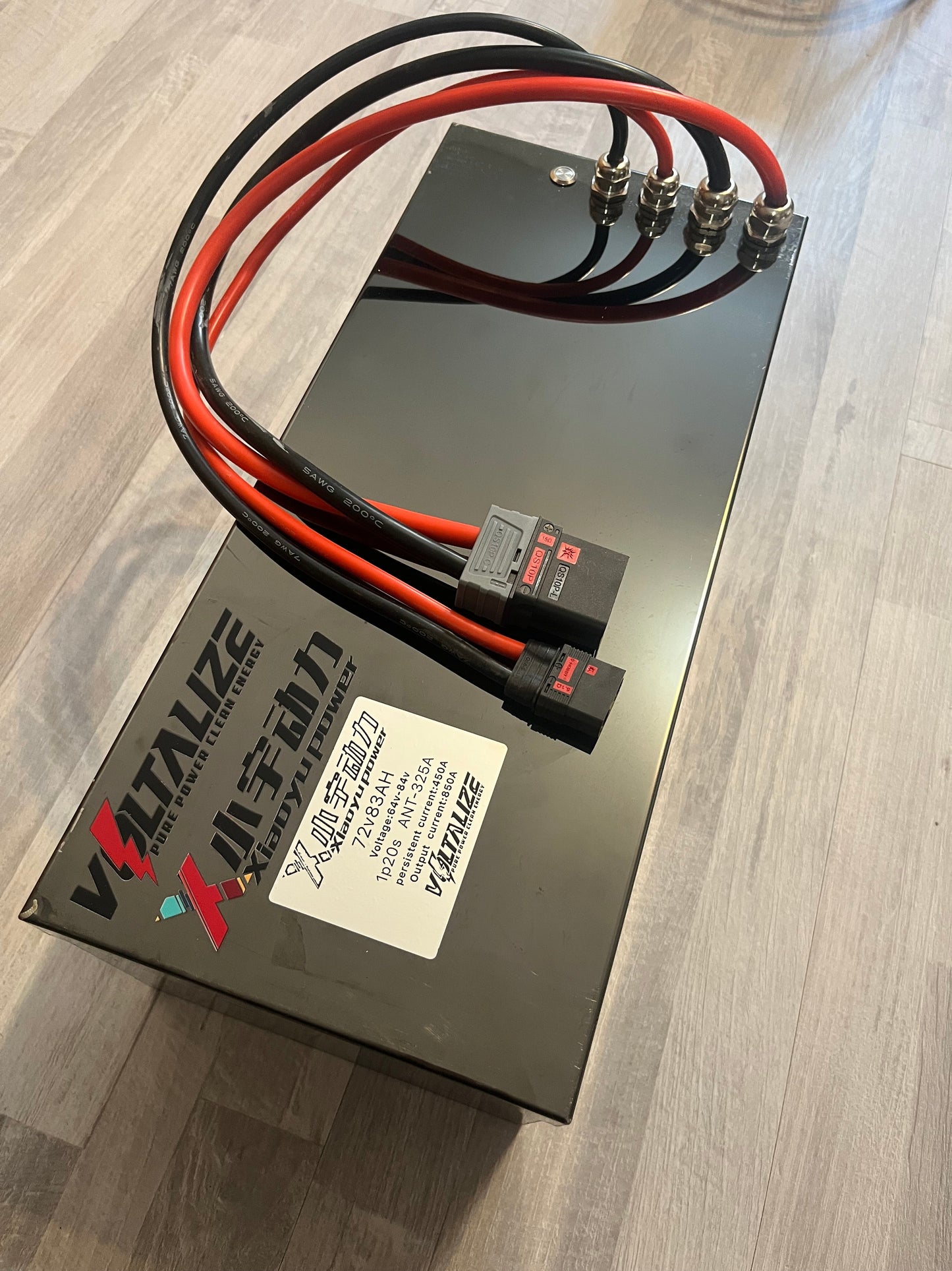 72v83ah BMS325a Lithium Ion Battery for E-Moto & E-Bike