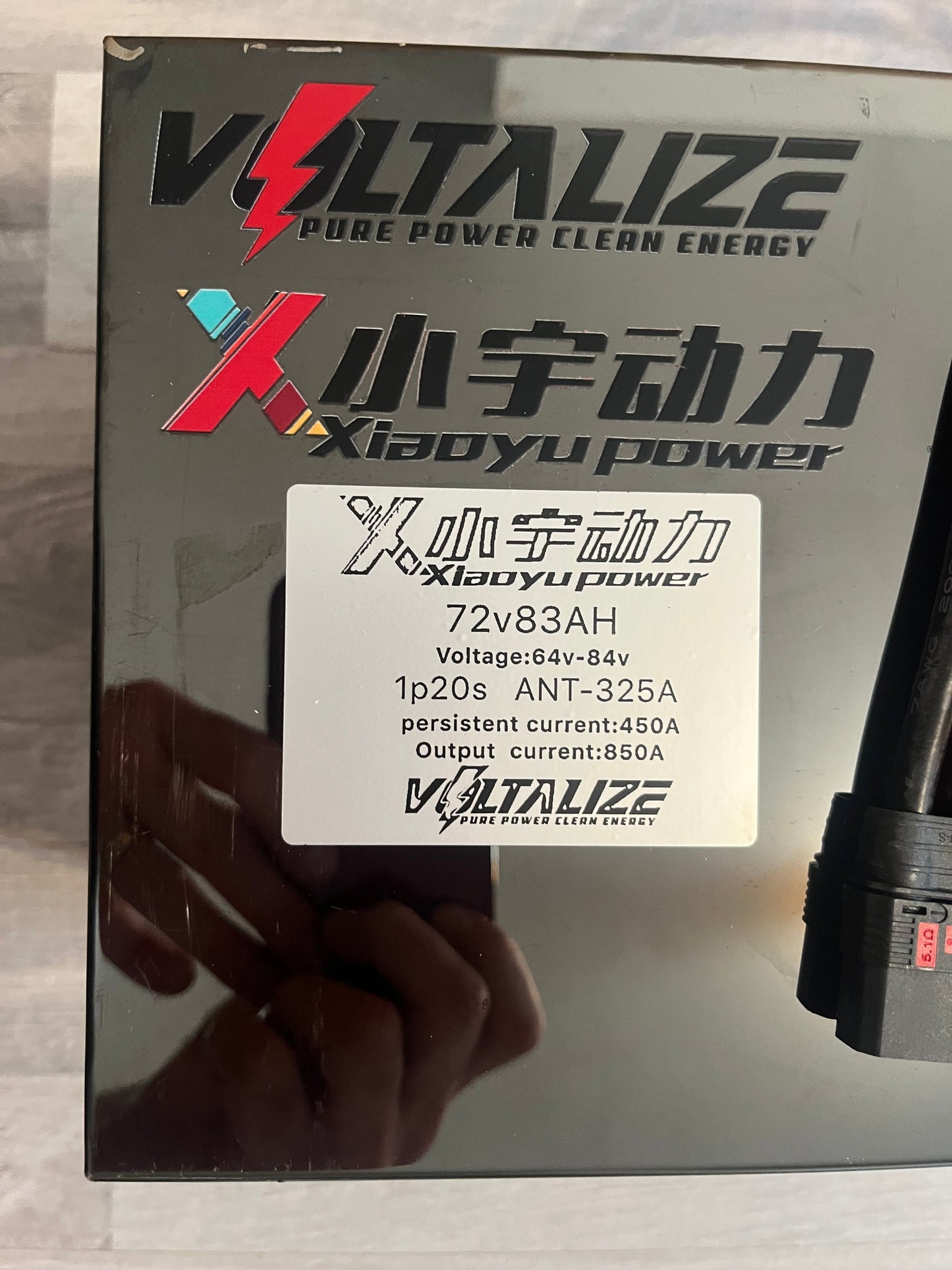 72v83ah BMS325a Lithium Ion Battery for E-Moto & E-Bike